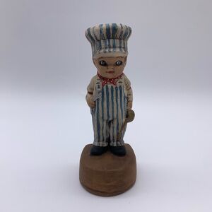 1973 CERAMICHROME INC. Railroad Train Mechanic Figurine Boy #B0403 by CALIT ULA